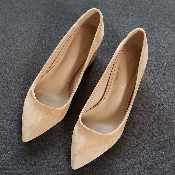 Aldo Shoes - Aldo Suede Block Heels